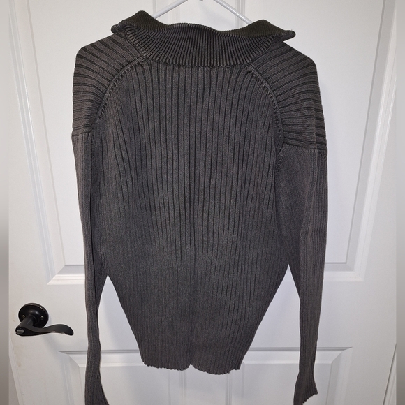 A Structure men's long sleeve ribbed 100% cotton sweater in a size large. - Picture 2 of 7